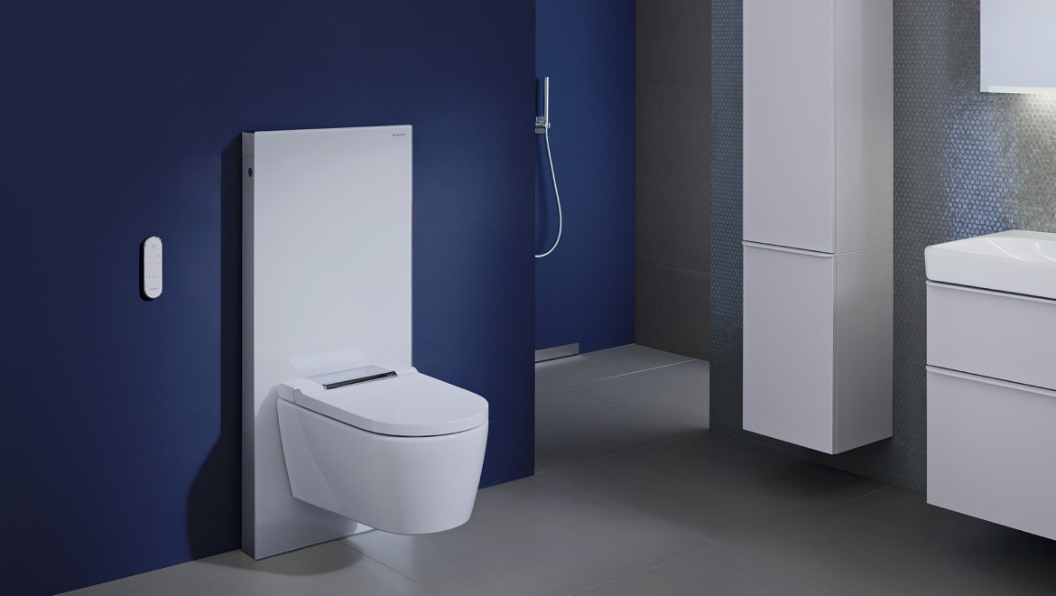 evaluerbare plantageejer indlogering Geberit AquaClean shower toilet: Quick and easy to install | Geberit  AquaClean. The shower toilet.